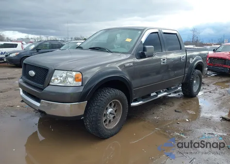 2005 Ford F-150 Fx4/Lariat/Xlt z USA, uszkodzony, nr VIN 1FTPW14555KF09781